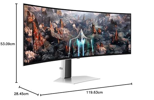 Samsung 49 inch Odyssey 0.03 ms 240 Hz OLED G9 Gaming Monitor (LS49CG932SNXZA) -[Canada Version] (2023)