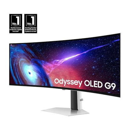 Samsung 49 inch Odyssey 0.03 ms 240 Hz OLED G9 Gaming Monitor (LS49CG932SNXZA) -[Canada Version] (2023)