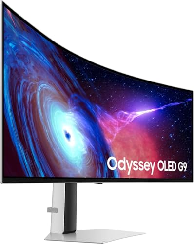 Samsung 49 inch Odyssey 0.03 ms 240 Hz OLED G9 Gaming Monitor (LS49CG932SNXZA) -[Canada Version] (2023)