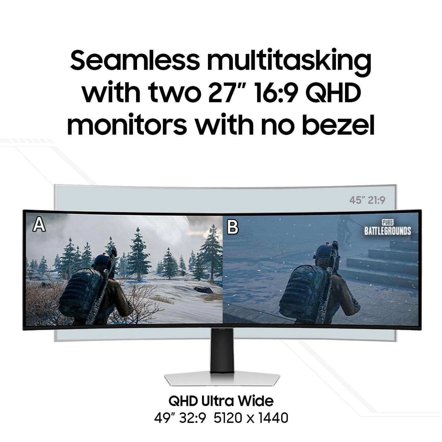 Samsung 49 inch Odyssey 0.03 ms 240 Hz OLED G9 Gaming Monitor (LS49CG932SNXZA) -[Canada Version] (2023)