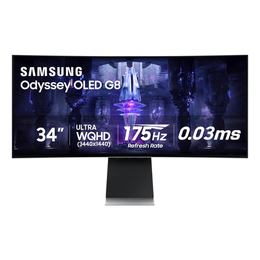 Samsung 49 inch Odyssey 0.03 ms 240 Hz OLED G9 Gaming Monitor (LS49CG932SNXZA) -[Canada Version] (2023)