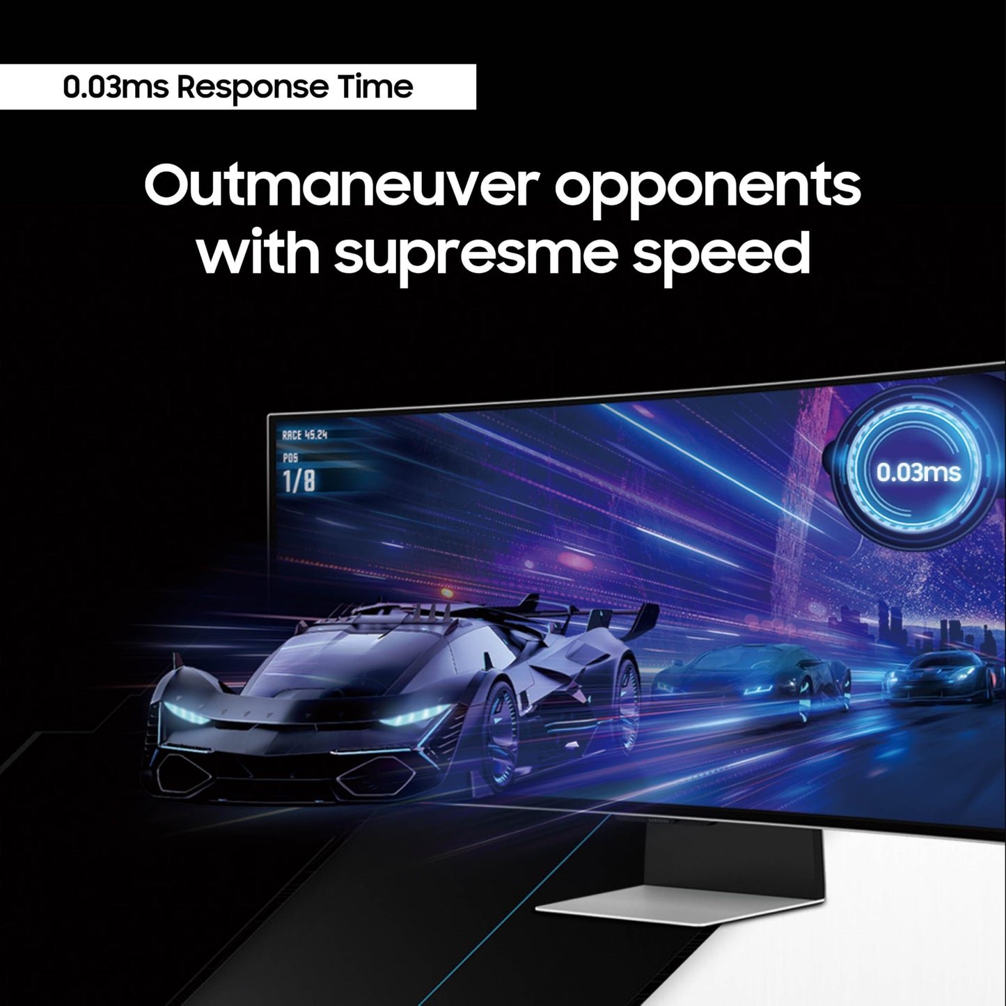 Samsung 49 inch Odyssey 0.03 ms 240 Hz OLED G9 Gaming Monitor (LS49CG932SNXZA) -[Canada Version] (2023)