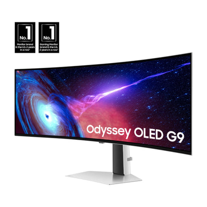 Samsung 49 inch Odyssey 0.03 ms 240 Hz OLED G9 Gaming Monitor (LS49CG932SNXZA) -[Canada Version] (2023)